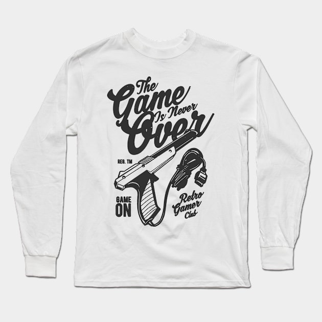 The Game Is Never Over Long Sleeve T-Shirt by JakeRhodes